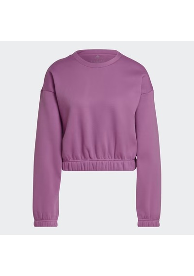Adidas Hh8520 Studio Lounge Loose Fit Kadın Pembe Sweatshirt Pembe