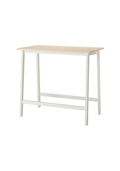 Ikea Mıttzon Çalışma Masası Tablası, Huş Kaplama, 120x68 Cm Çok Renkli Ikea Mıttzon Çalışma Masası Tablası, Huş Kaplama, 120x68 Cm Çok Renkli