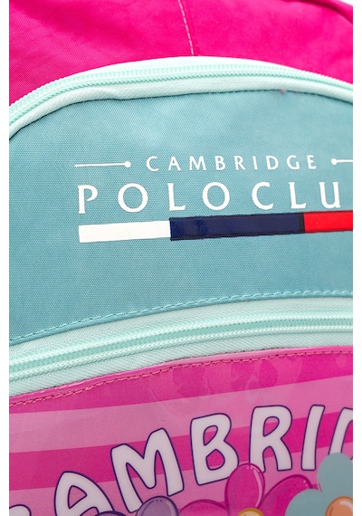 Cambridge Polo Club Minimal Unicorn Temalı 3'lü Kız Çocuk İlkokul Çanta Seti Pembe