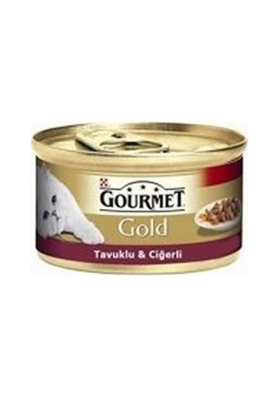 Parça Etli Soslu Tavuklu Ciğerli Kedi Konserve 85 Gr X 6 Adet