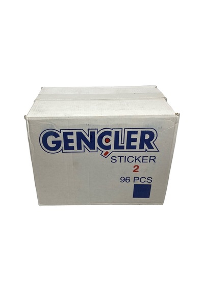 Etiketleme Makinesi Açık Mavi Etiket 96adet