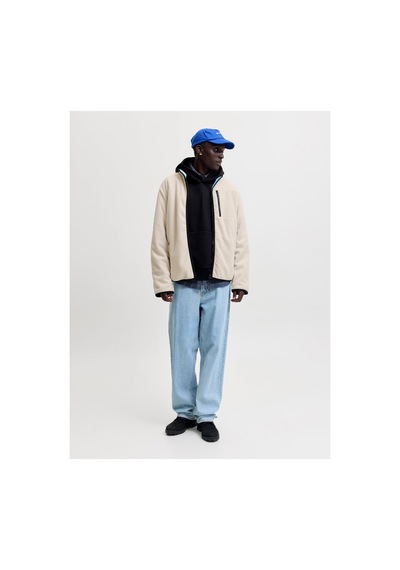 Jack & Jones Lupo Erkek Krem Polar Ceket 12298667-mbm