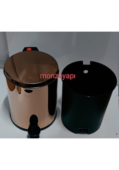 Primanova Cigo Pedallı Çöp Kovası 6lt Roz