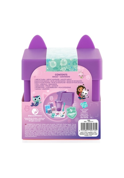 Gabby's Dollhouse Gizemli Mor Kutu Slime Seti