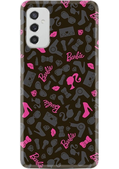 Samsung Uyumlu Galaxy M52 Kılıf Silikon Barbie And Shoes 1413