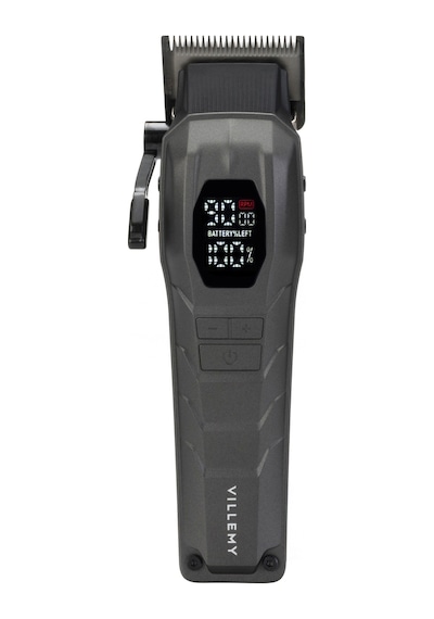 Vme-p920 Profesyonel Saç Ve Sakal Kesme Makinesi Bldc Motor Şarjlı Dlc Seramik Bıçak 10 Tarak Dijital Ekran 4600 Mah