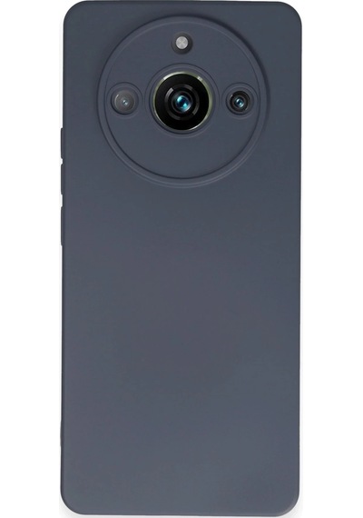 Newface Realme 11 Pro Kılıf Nano İçi Kadife Silikon Semeglbl - 3 - Gri