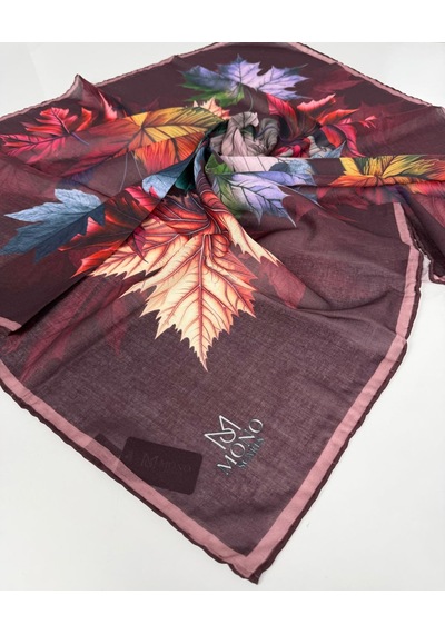 Mono Scarfs Soft Pamuk Eşarp-06109 Bordo