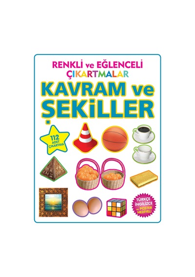Renkli Ve Eğlenceli Çıkartmalar Kavram Ve Şekiller - Rxlu-590025