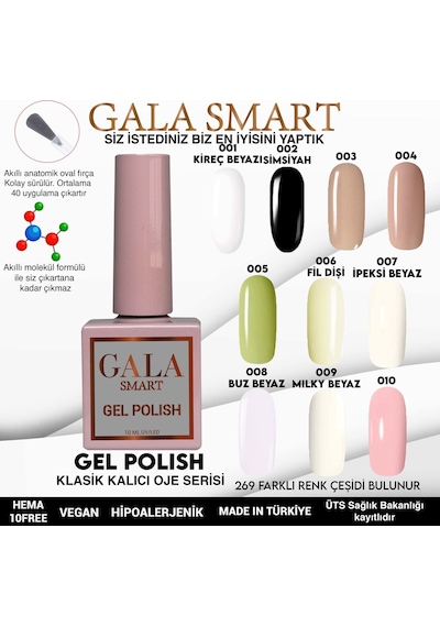 Gala Smart Classic Kalıcı Oje 10 Mle No:022