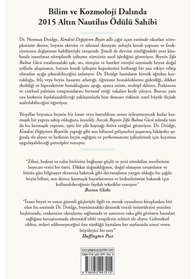 Beynin Şifa Bulma Gücü - Norman Doidge - Pegasus