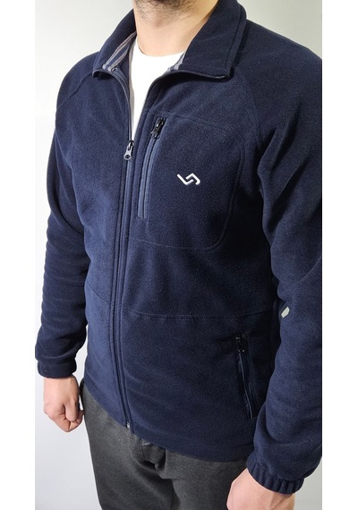 Jump 3 Cepli Slim Fit Mevsimlik Polar Mont Lacivert