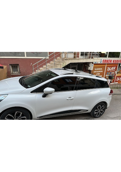Renault Clio 4 Sw 2012 + 2018 Ara Atkı Port Bagaj Tavan Çıtası