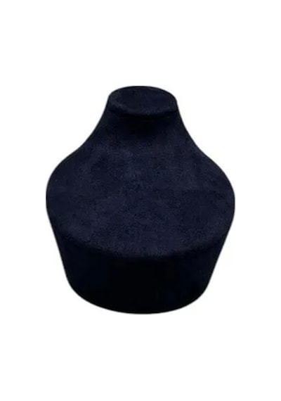 Yerli Üretim Yerde Model Sardunya Kumaş Lacivert Renk Boy 12 Cm En 14 Cm Kolye Takı Mankeni Çok Renkli