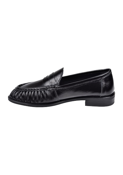 Pullman Hakiki Deri Loafer Kadın Ayakkabı Plm-2634 Siyah