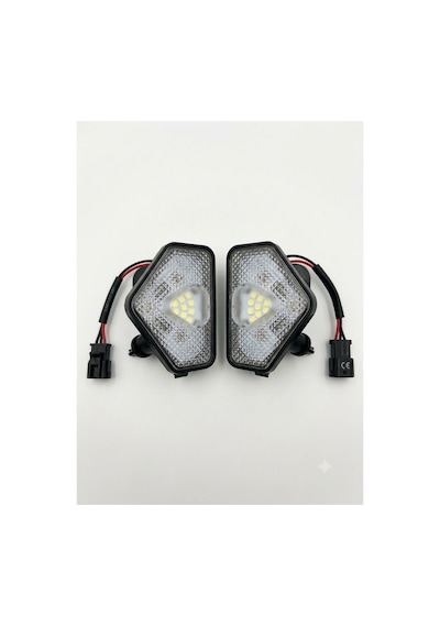 Mercedes W204 Uyumlu Ayna Altı Led W176 Ayna Altı Led Beyaz Işık