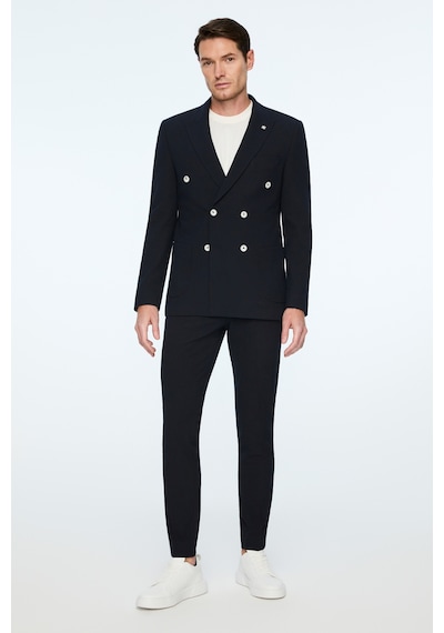 Morven Erkek Lacivert Poliviskon Trend Desenli Slim Fit Sivri Yaka Kruvaze Takım Elbise 26ms001018200 Lacivert Morven Erkek Lacivert Poliviskon Trend Desenli Slim Fit Sivri Yaka Kruvaze Takım Elbise 26ms001018200 Lacivert