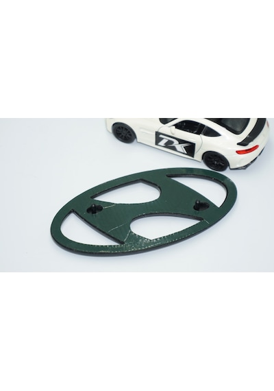 Dk Tuning İ20 Parlak Siyah Ön Panjur Logo Hyundai İle Uyumlu