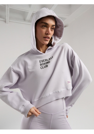 Everlast Boxing Club Wmn Crop Uzun Kollu Lila Kadın Sweatshirt Lila