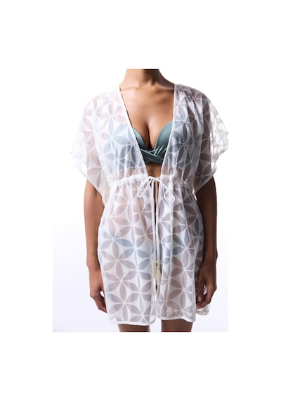 Penti Gardenya West Brode Çiçekli Püskül Detaylı Kaftan