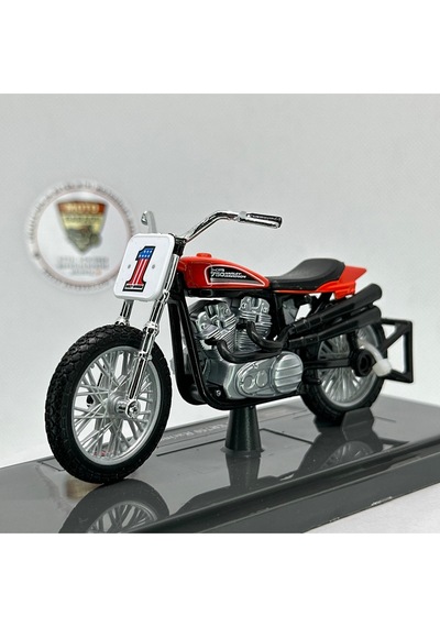 Harley Davidson Xr 750 1:18 Diecast Model Motosiklet