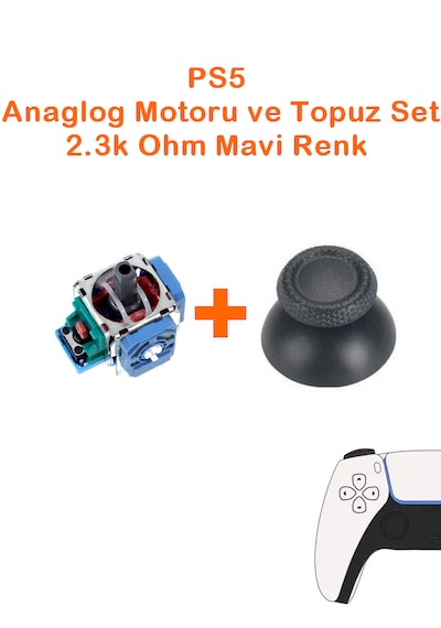 Ps5 Analog Motoru Ve Başlık Topuz Set