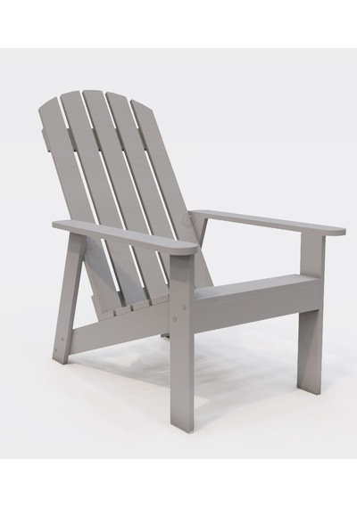 Modern Ahşap Oval Adirondack Balkon, Bahçe Koltuğu