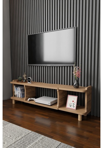 150 Cm Modern Tv Ünitesi Ayaklı Raflı Salon Oturma Odası Dekoratif Televizyon Sehpası Tv Sehpası Atlantik Çam 150 Cm Modern Tv Ünitesi Ayaklı Raflı Salon Oturma Odası Dekoratif Televizyon Sehpası Tv Sehpası Atlantik Çam