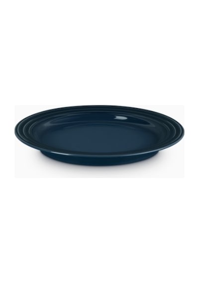 Le Creuset Renkli Dayanıklı Tasarım Seramik Kahvaltı Tabağı 22 Cm Lacivert