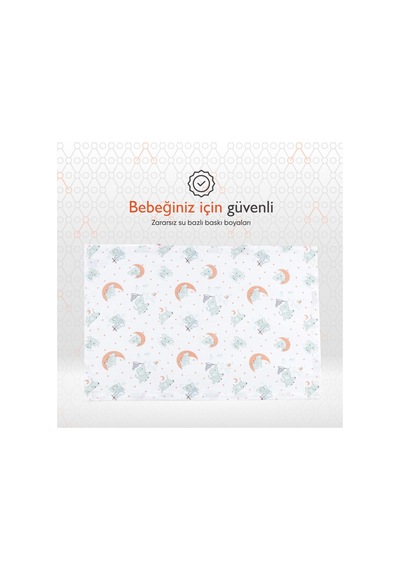 Gezenbebe Hero Müslin Bebek Emzirme Önlüğü 60x90