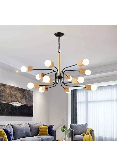 Simaavize Sima Modern Ahşap Avize Simaavize Sima Modern Ahşap Avize
