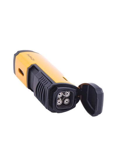 Dört Torch Pürmüz Sarı Puro Çakmağı - Tr5901