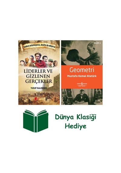 Liderler Ve Gizlenen Gerçekler + Geometri + Dünya Klasiği Hediye