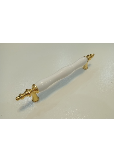 Porselen Boğumlu Kulp Altın İğne Ayak 128 Mm