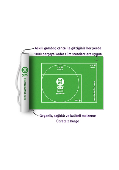 Sizs Puzzle Halısı 1000’Lik