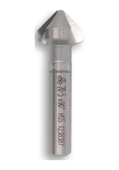Mte 20,5 Mm 90 Havşa Freze Hss Dın 335/