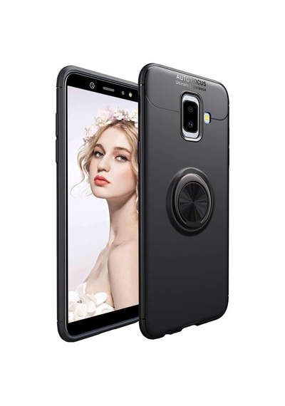 Samsung Uyumlu Galaxy J6 Plus (Sm-J610F) Yüzüklü Manyetik Ravel Kilif 513341906