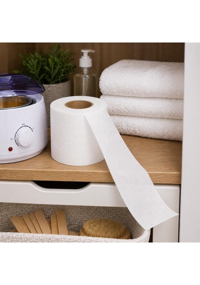 25 Metre Ağda Bezi Rulo Profesyonel Epilasyon Bezi Dayanıklı Nonwoven Ağda Kağıdı Sir Ağda Bezi Rulosu Ev Tipi Ve Salon Kullanımı İçin Asorti Renk 1