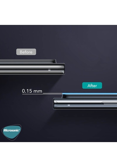 Microsonic Samsung Uyumlu Galaxy Note 20 Kamera Koruma Camı V2 Siyah