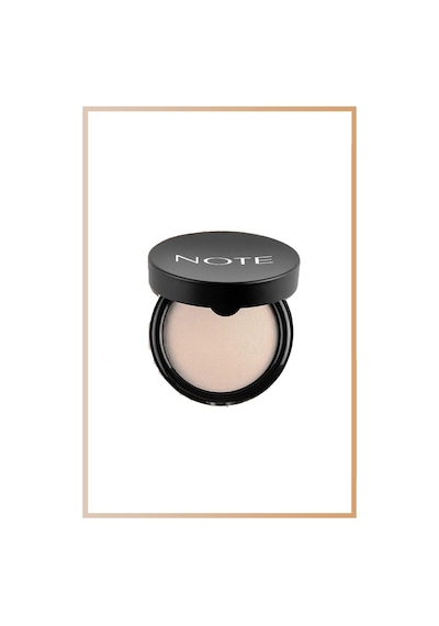 Note Cosmetique Baked Powder Mat Bitişli Fırınlanmış Toz Pudra 04 Porcelain Ivory