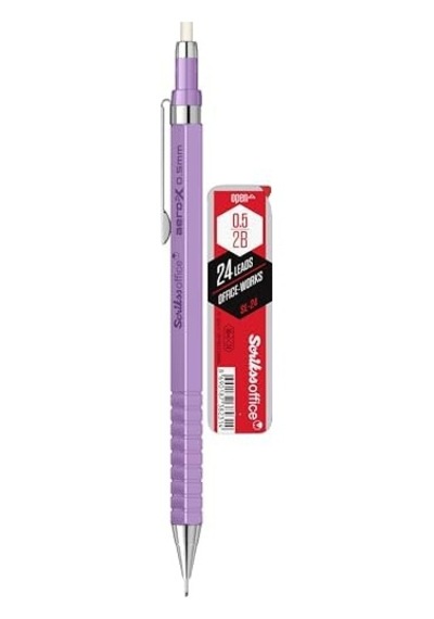 Offıce Aero-x Versatil 0.5 Mm Mor & Sl-24 Min 2b 2&apos Li Blister