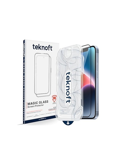 İphone 16e, 14, 13 Pro, 13 İçin Kolay Kurulum Kitli Takılırken Camın Altında Kesinlikle Toz Bırakmayan Ekstra Gü