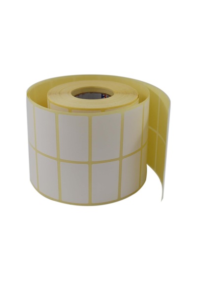 Eko Termal Rulo Etiket, 50mm X 30mm 3000 Adet Yan Yana 2li Sarılmış Rulolar 40mm Kuka Çapı Barkod Yazıcılar İle Uyumludur, Ribon Kullanmadan Yazdırılabilir., Beyaz Diğer