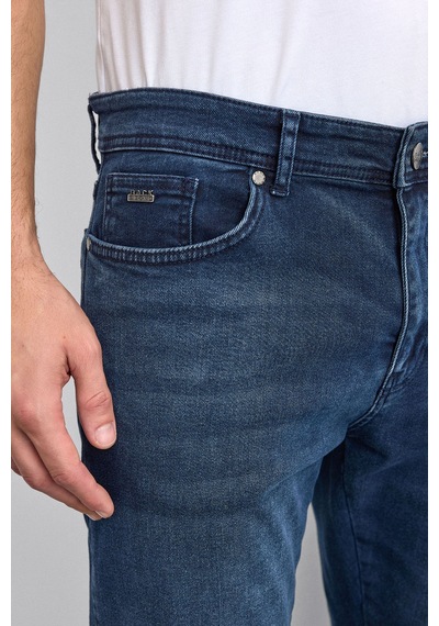 Backandbond Lacivert Slim Fit Denim Pantolon Çok Renkli