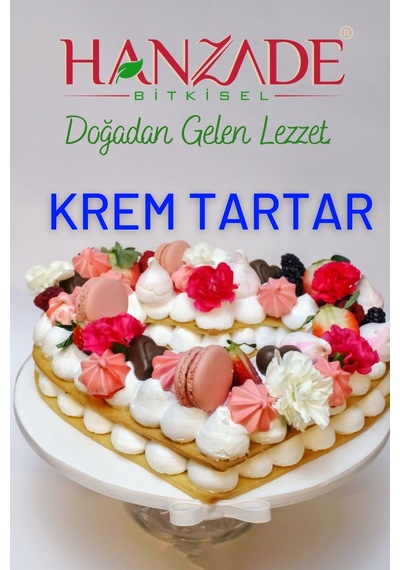 Hanzade Bitkisel Krem Tartar Potasyum Bitartarat 100 G