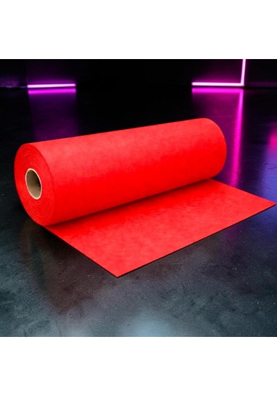50 Metre Tek Parça 70 Cm Genişlik Elyaf Kırmızı Tela Kumaş Kırmızı Süsleme Kumaşı Mekan Dekor Kumaşı