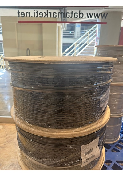 Hcs Cat 6 U-utp 23 Awg Outdoor Pe Kablo 500 Metre Siyah