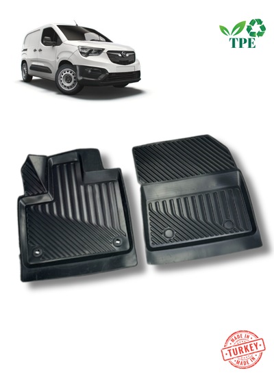 Opel Combo Panelvan Van Havuzlu Oto Paspas Ön Iki Parça