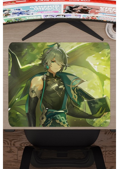 Alhaitham Genshin Impact Anime Gacha V3 - 48x40 Xl Gaming Mouse Pad Fare Altlığı