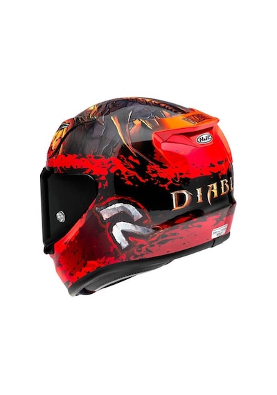 Hjc Rpha12 Diablo Blizzard MC1 Kapalı Motosiklet Kaskı Kırmızı Siyah